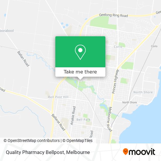 Quality Pharmacy Bellpost map