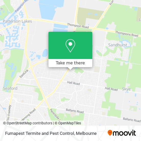 Fumapest Termite and Pest Control map