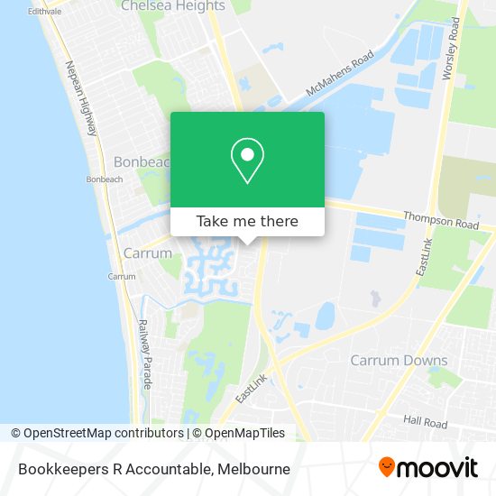 Bookkeepers R Accountable map