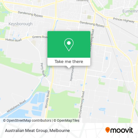 Australian Meat Group map