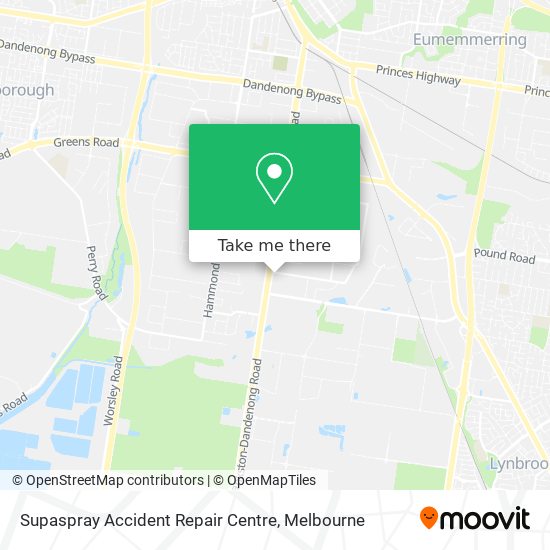 Supaspray Accident Repair Centre map