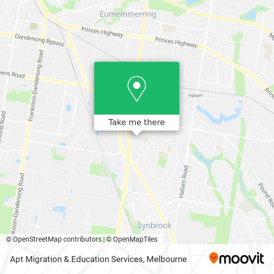 Apt Migration & Education Services map