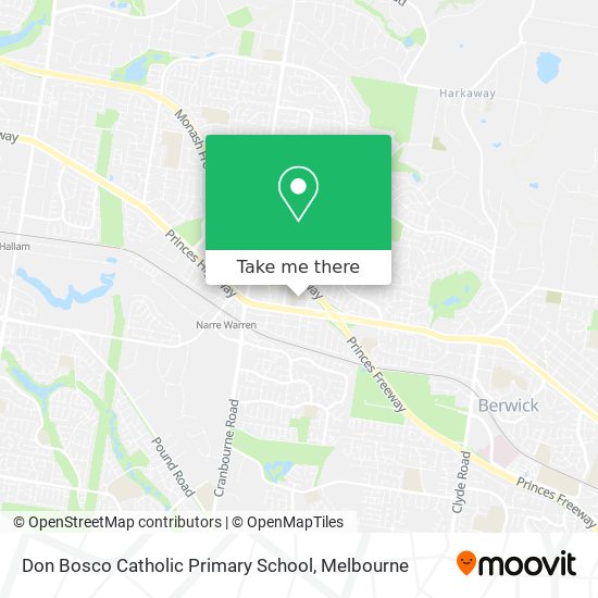 Don Bosco Catholic Primary School map