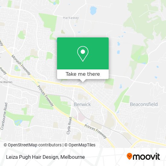 Leiza Pugh Hair Design map