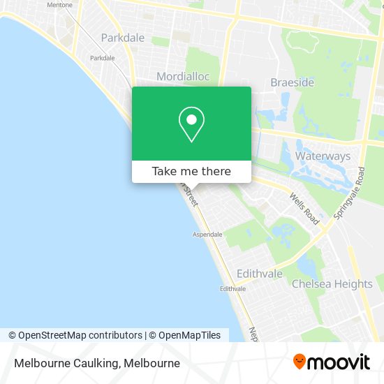 Melbourne Caulking map