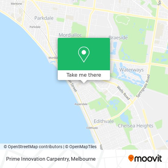 Prime Innovation Carpentry map