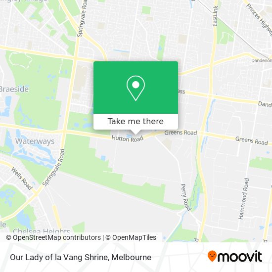 Our Lady of la Vang Shrine map