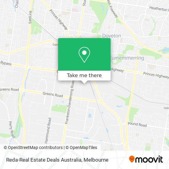 Reda-Real Estate Deals Australia map