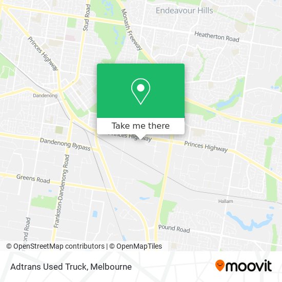 Adtrans Used Truck map