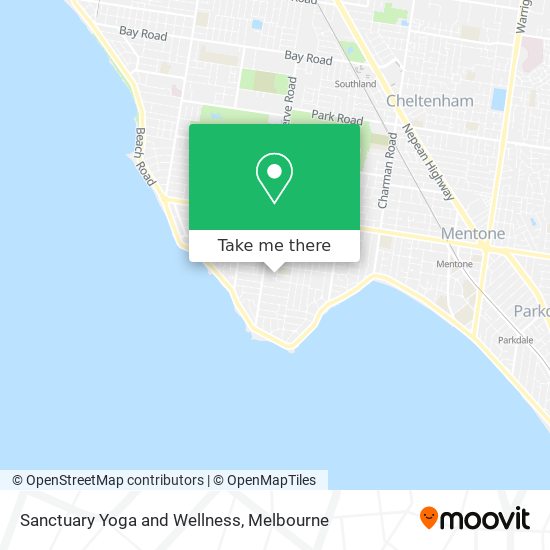 Sanctuary Yoga and Wellness map