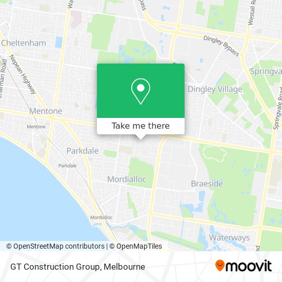 Mapa GT Construction Group