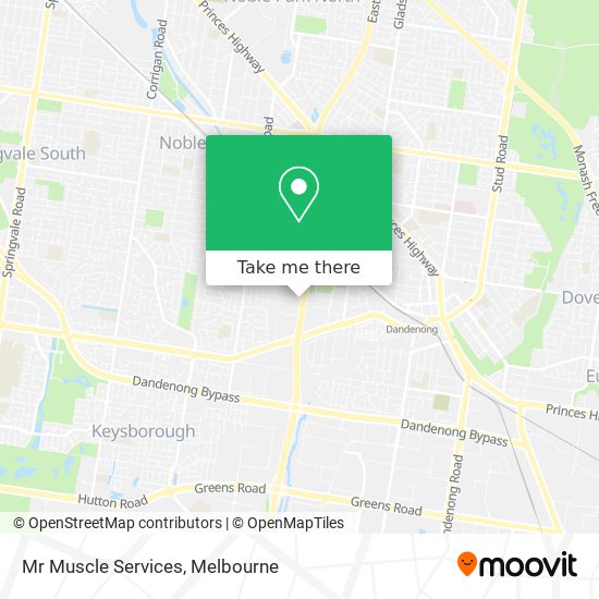 Mr Muscle Services map