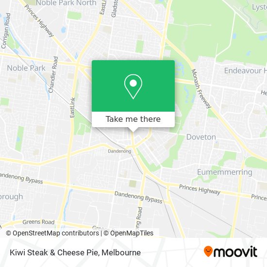 Mapa Kiwi Steak & Cheese Pie
