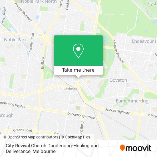 Mapa City Revival Church Dandenong-Healing and Deliverance