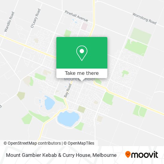 Mount Gambier Kebab & Curry House map