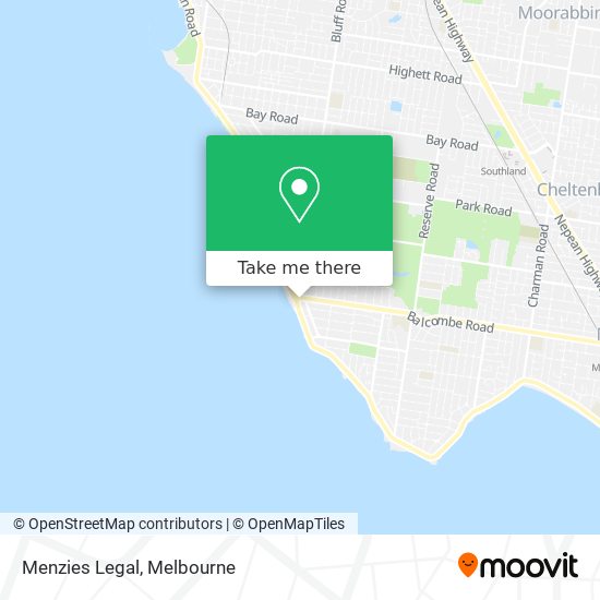 Menzies Legal map