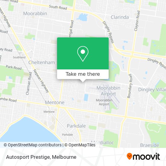 Autosport Prestige map
