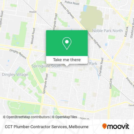 Mapa CCT Plumber-Contractor Services