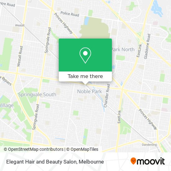 Elegant Hair and Beauty Salon map