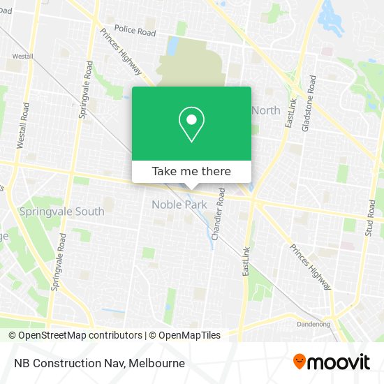 NB Construction Nav map