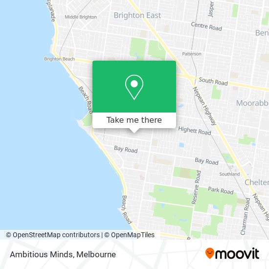 Ambitious Minds map