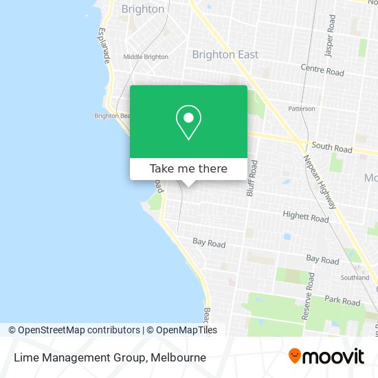 Lime Management Group map