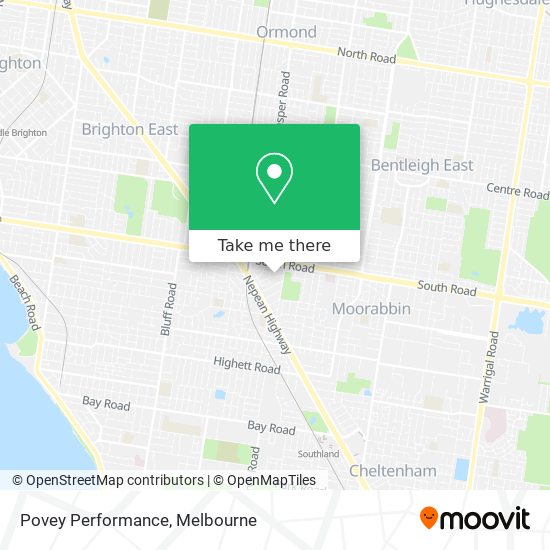 Povey Performance map