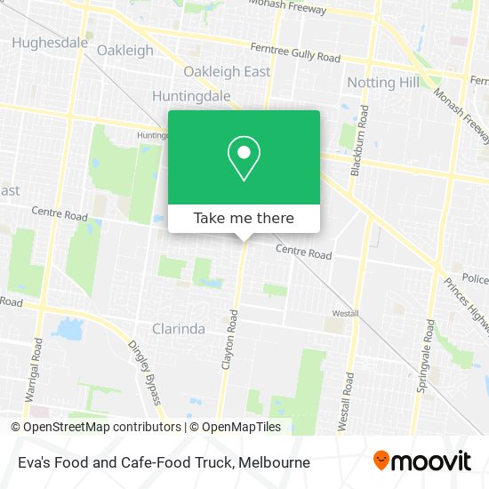Eva's Food and Cafe-Food Truck map