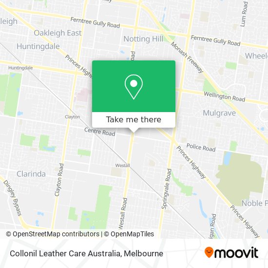 Collonil Leather Care Australia map