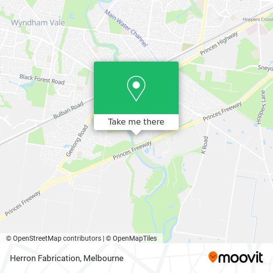 Herron Fabrication map
