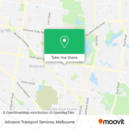 Advance Transport Services map