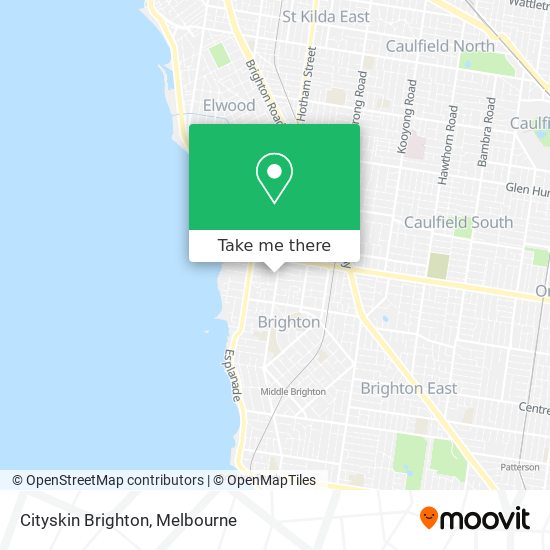 Cityskin Brighton map