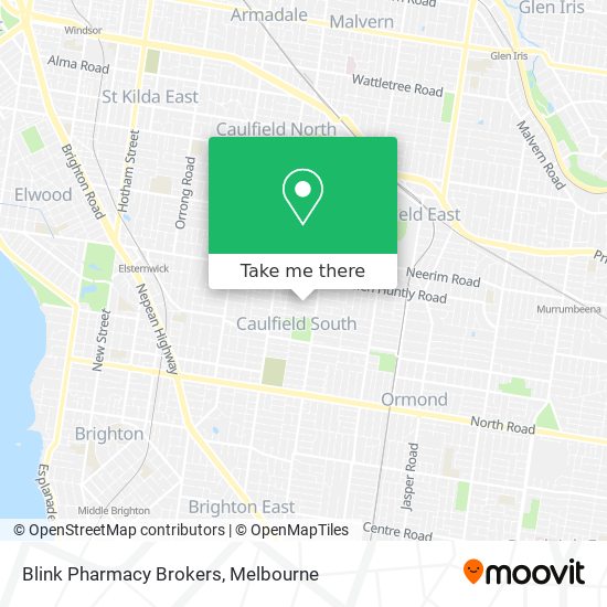 Blink Pharmacy Brokers map