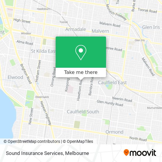 Sound Insurance Services map