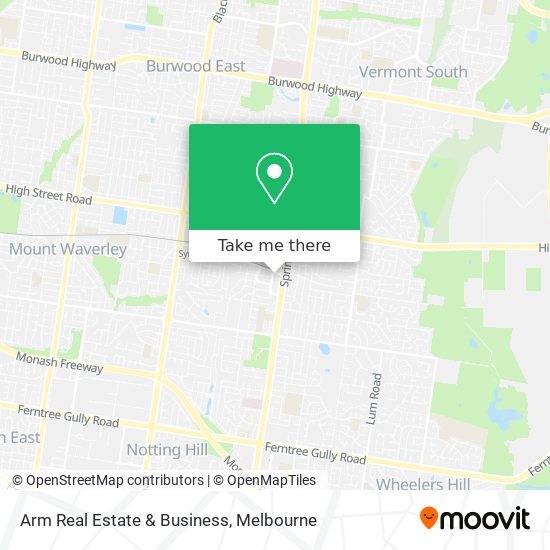 Arm Real Estate & Business map