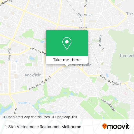 1 Star Vietnamese Restaurant map