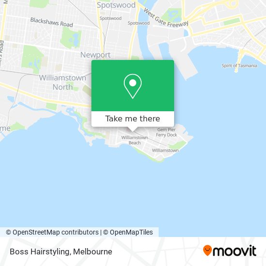 Boss Hairstyling map