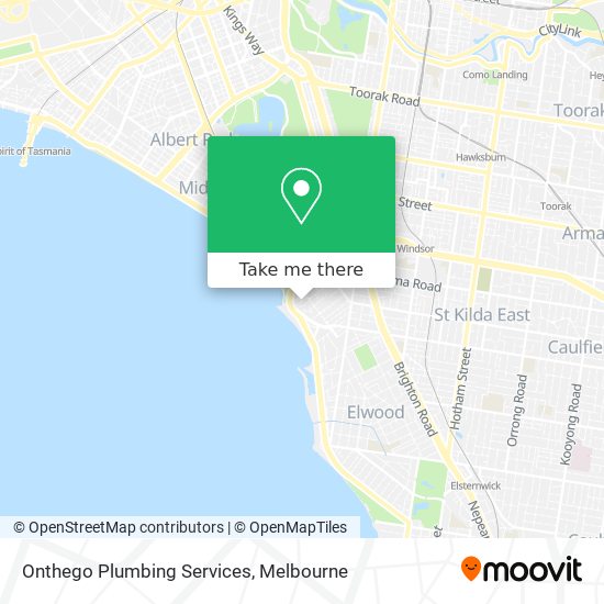 Onthego Plumbing Services map