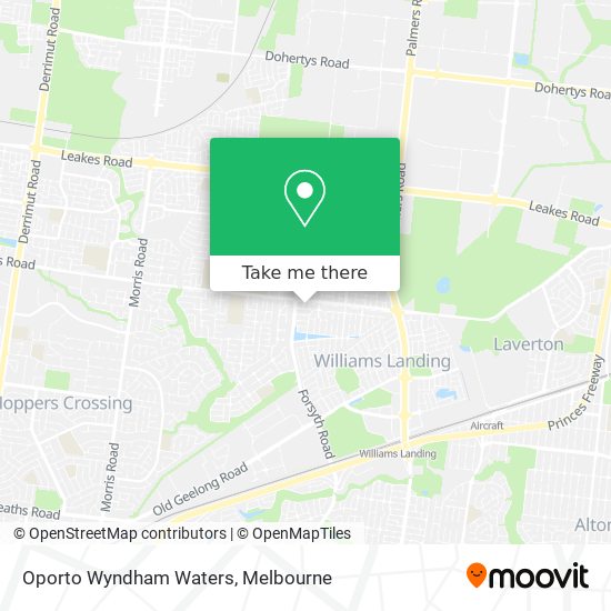 Oporto Wyndham Waters map