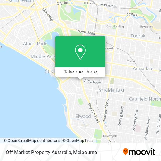 Off Market Property Australia map