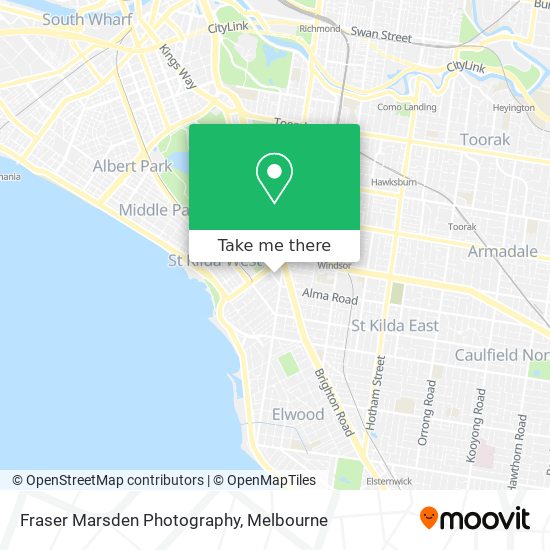 Fraser Marsden Photography map