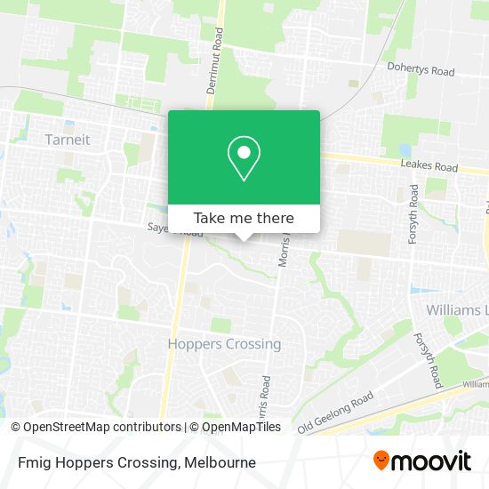 Fmig Hoppers Crossing map