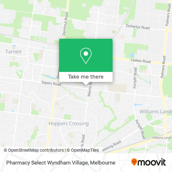 Pharmacy Select Wyndham Village map