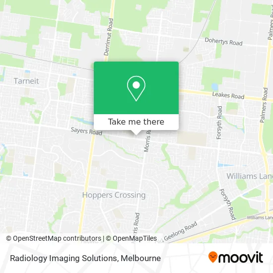 Radiology Imaging Solutions map