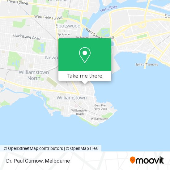 Dr. Paul Curnow map