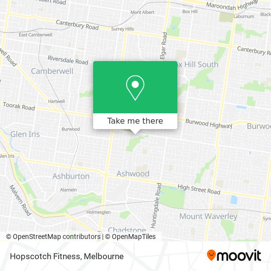 Hopscotch Fitness map