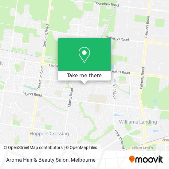 Aroma Hair & Beauty Salon map