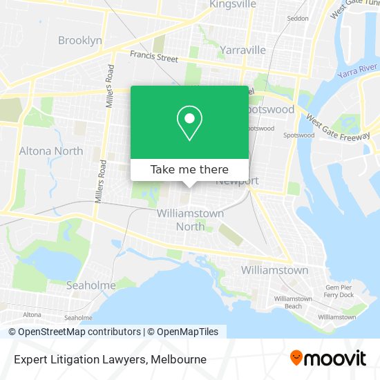 Expert Litigation Lawyers map