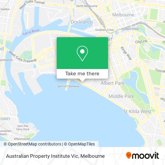 Australian Property Institute Vic map