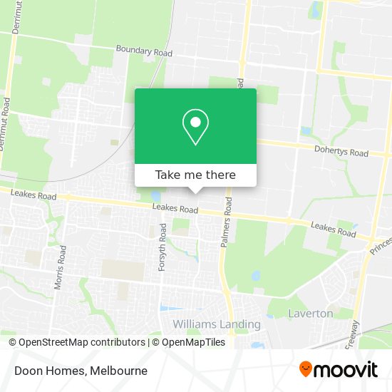 Doon Homes map
